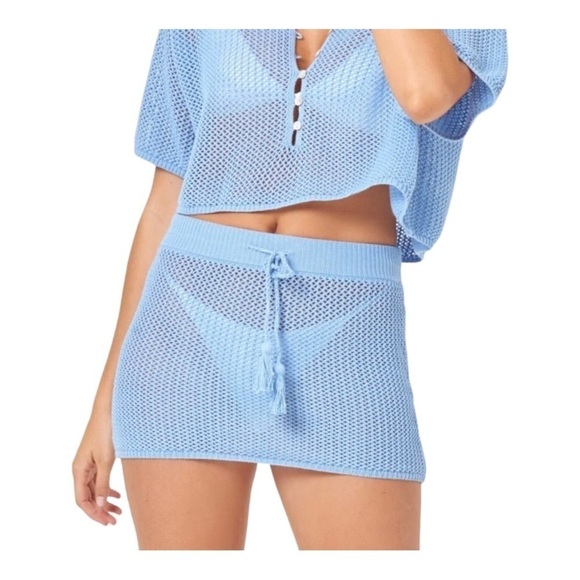 L*Space Coast Is Clear Skirt in Aura NWT - Picture 4 of 7